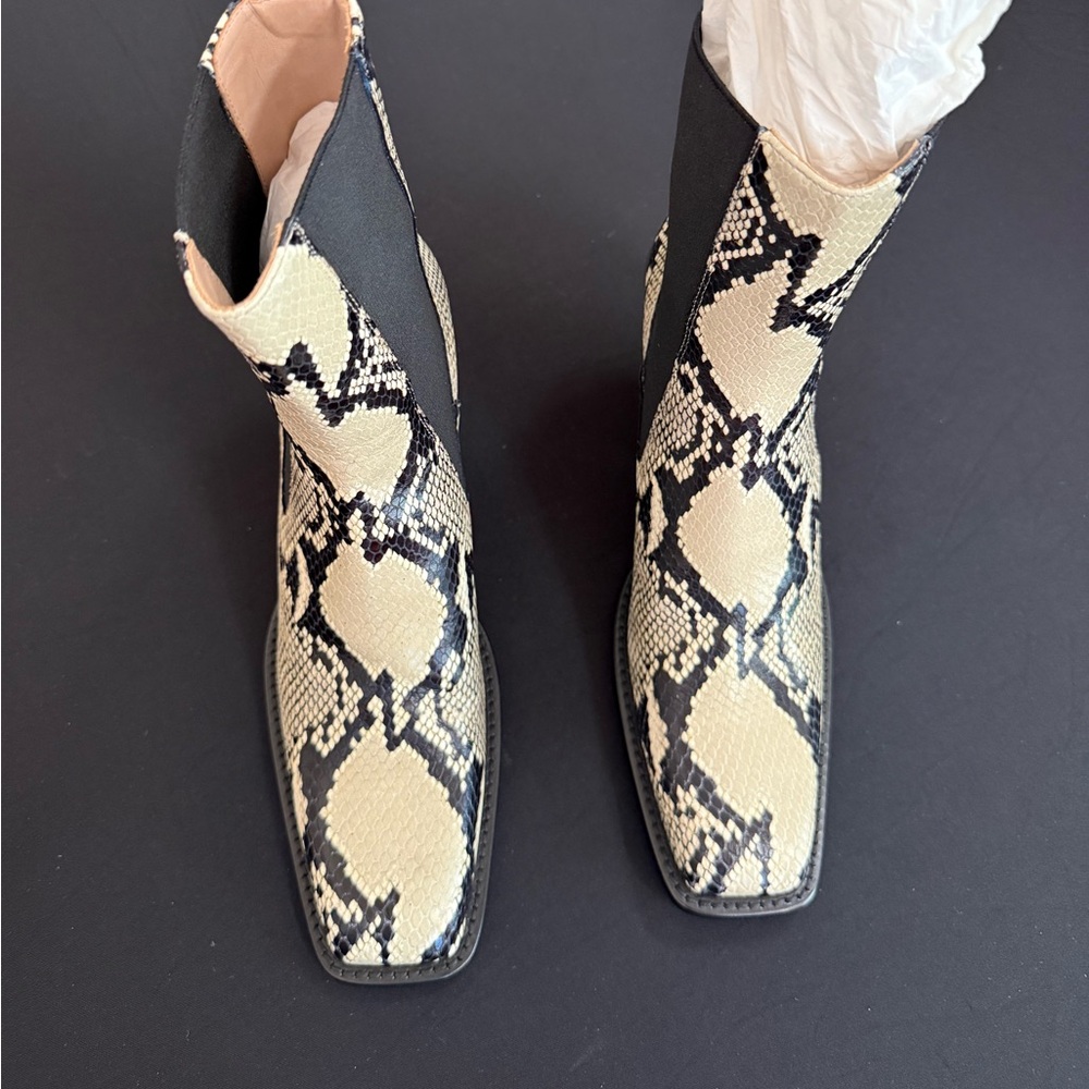Khaite Snakeskin Pattern Women's Boots